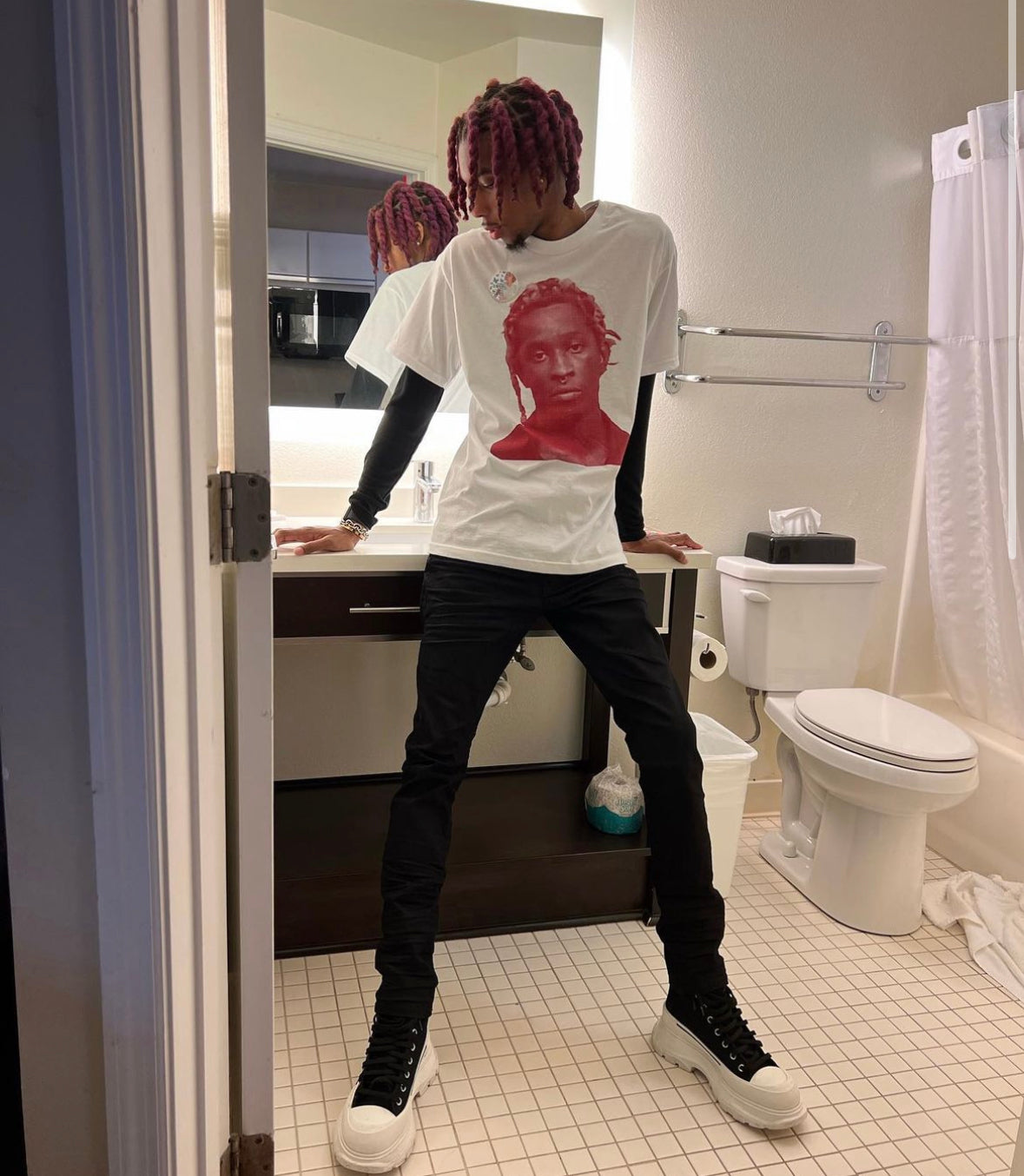 Young Thug Mugshot Tee